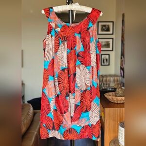 Diane Von Furstenberg Sleeveless Printed Silk Bubble Dress